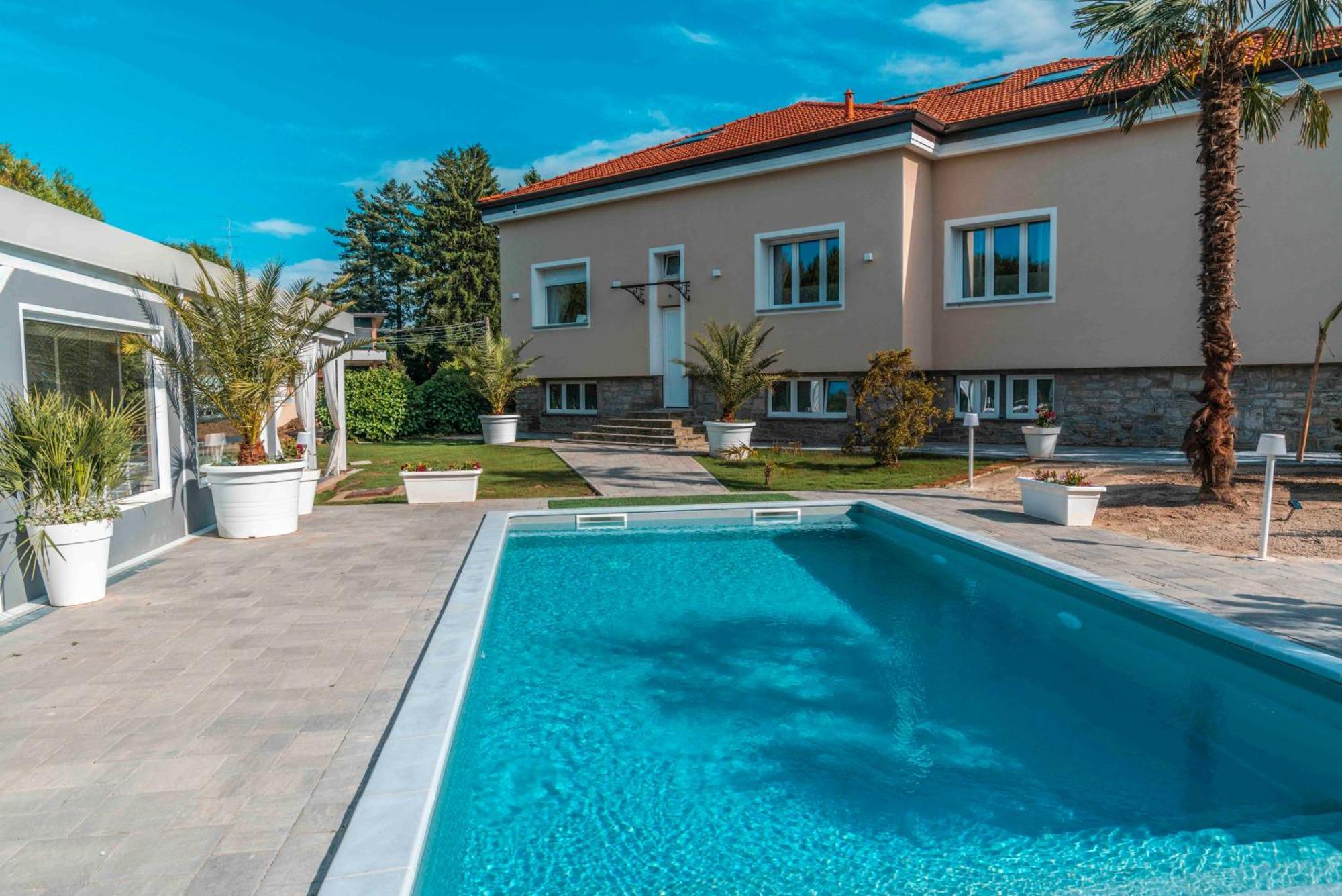 Villa Marchese Lake Maggiore Somma Lombardo Ngoại thất bức ảnh