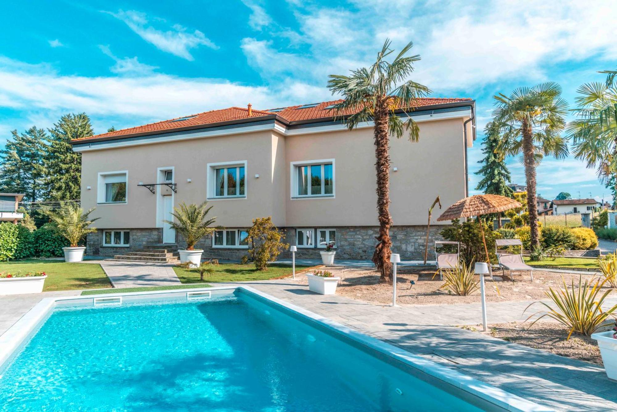 Villa Marchese Lake Maggiore Somma Lombardo Ngoại thất bức ảnh