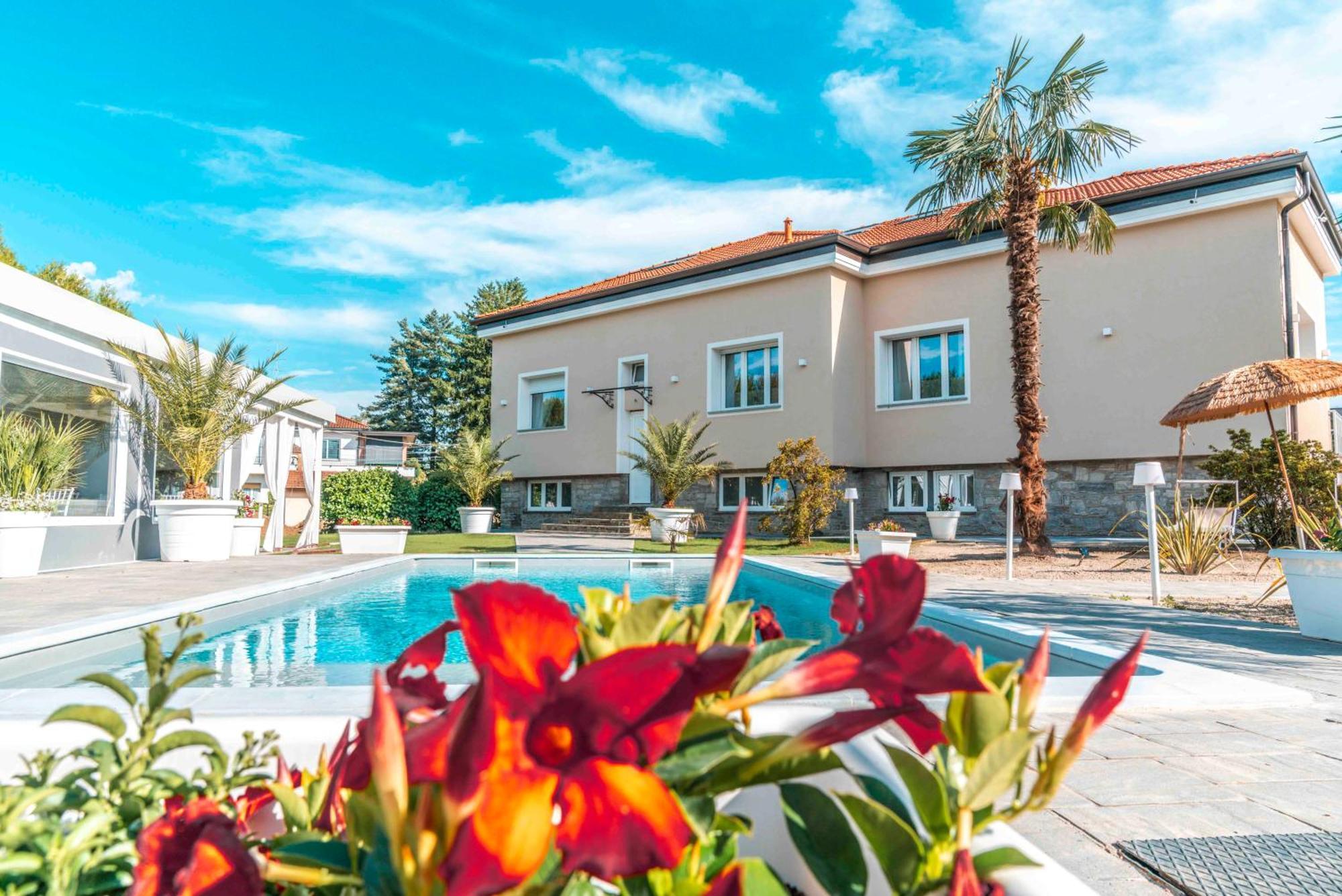 Villa Marchese Lake Maggiore Somma Lombardo Ngoại thất bức ảnh